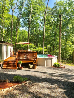 Pocono cabin, PRIVATE pool Shawnee/Camelback